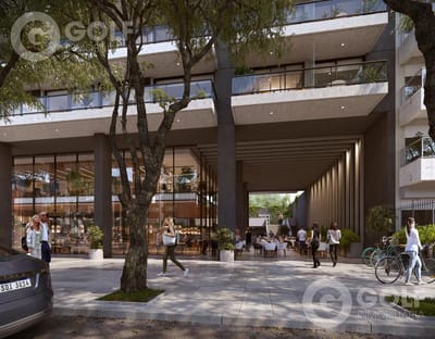Venta de apartamento 1 dormitorio con terraza en Pocitos