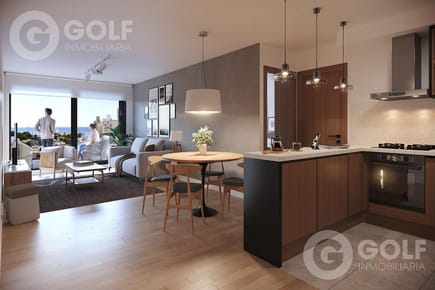 Venta Apartamento 1 dormitorio con Terraza - Parque Rodó - Golf