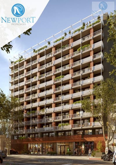 Monoambiente en construcción en La Blanqueada con muchos amenities  