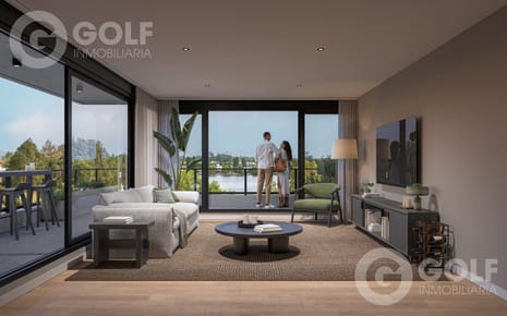 Venta de apartamento de 1 dormitorio con terraza - Parque Miramar