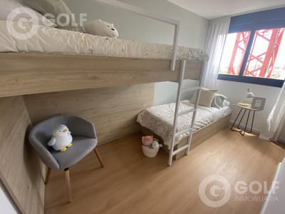 Venta de apartamento de 1 dormitorio con vista hacia la Rambla, 2 terrazas en Malvin