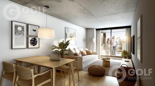 Apartamento Penthouse 1 dormitorio en Punta Carretas