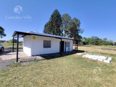 Chacra con 6296 m2 de terreno con casa 