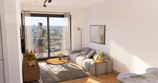 Apartamento de un dormitorio en venta en Cordón Sur - 1102