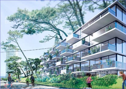 Apartamento  de un dormitorio en venta en  Playa Mansa - 304