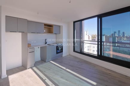 Venta Apartamento Monoambiente a estrenar en Buceo, piso alto, More Buceo