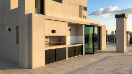 Monoambiente en Venta Pocitos 2 en con Patio A Estrenar
