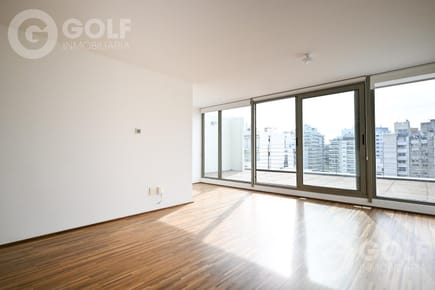 VENTA DE APARTAMENTO DE 2 DORMITORIOS Y COCHERA CON VISTA AL MAR PUNTA CARRETAS