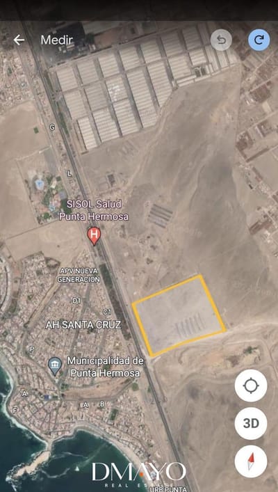 ¡Oportunidad de Inversión US$ 120 x m2, Terreno 230,528 m2 en Punta Hermosa Residencial - Comercial