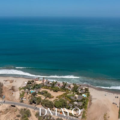 Venta Terreno en primera fila a 50 metros del point - Máncora Piura