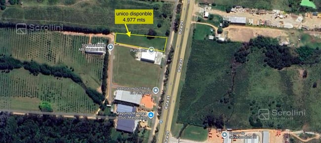 Terreno en  venta 