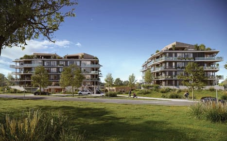 Venta De Apartamento 3 Dormitorios, Terraza y Parrillero En Moderno Edificio.  Carrasco Norte