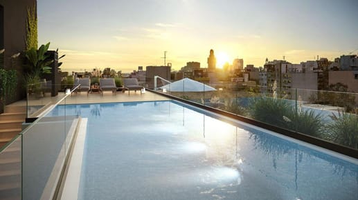 Venta  En Centro Sur, Apartamento 1 Dormitorio con Balcón y Amenities