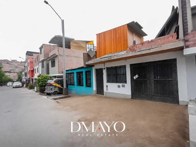 VENTA DE CASA / TERRENO 120M2 , CERCA A ESTACION BAYOVAR - San Juan de Lurigancho