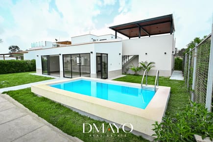 Venta Casa Asia Condominio Patmos - Acceso a playa Terraza, Parrilla con Piscina y AC