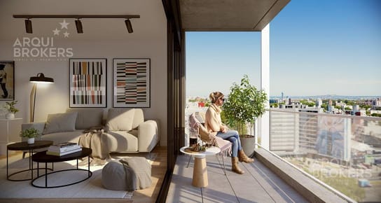 Apartamento monoambiente en venta con renta en La Blanqueada - 1008