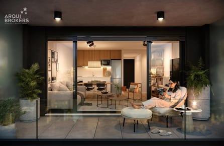 Apartamento de un dormitorio en venta en Cordón Sur - 1001