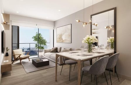Vive cerca de Malecon y parques privados de Miraflores - departamento de 2 dorm.