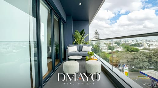 Departamento Frente al Golf de dos dormitorios en San Isidro vista al mar - Av. Pezet