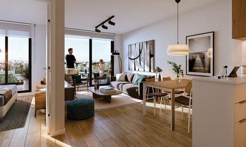 Venta de Apartamento de 2 Dormitorios con Terraza - Cordón