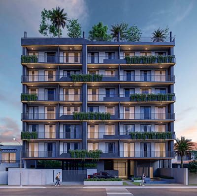 Departamento monoambiente en venta en Ycua Sati Asunción edificio Bruselas Plaza