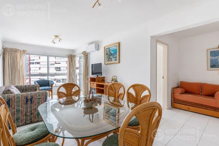 Venta Apartamento 1 dormitorio y medio Playa Brava Punta del Este