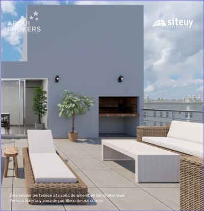 Apartamento monoambiente en venta en Cordón Sur - 302