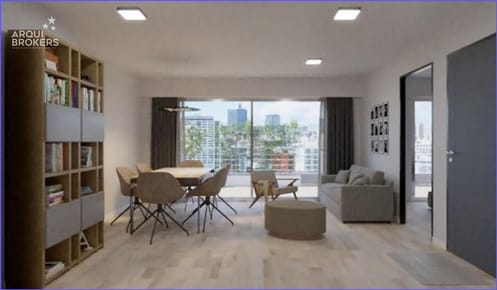 Apartamento monoambiente en venta en Cordón Sur - 303