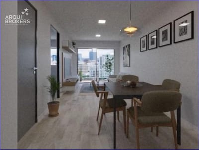 Apartamento de un dormitorio con patio en venta en Cordón Sur - 104