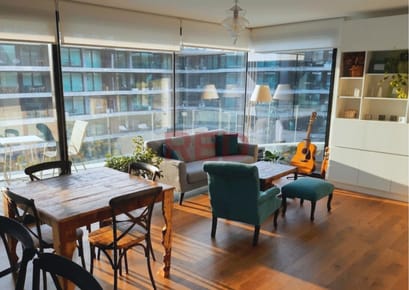 ALQUILER Apartamento Amueblado EDIFICIO FORUM 2 Dormitorios, 2 Baños, Terraza doble Y Garage
