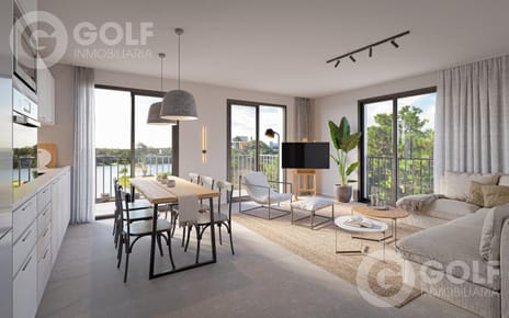 Venta de apartamento 1 dormitorios con terraza en Carrasco Este LAWA
