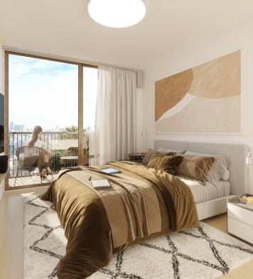 Venta apartamento de dos dormitorios y terraza, a estrenar-Parque Batlle