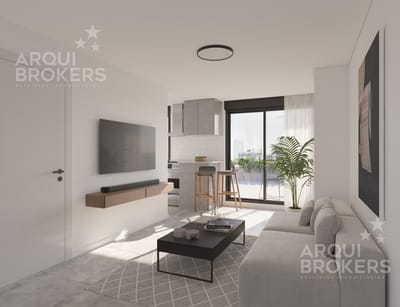 Apartamento monoambiente en venta en Cordón - 905