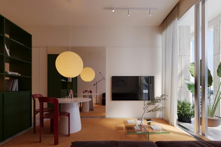 Departamento monoambiente en venta en Barrio Villamorra Asunción edificio Velvet Mariscal