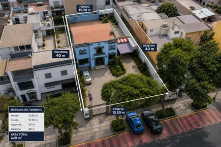 Oportunidad única en San Isidro: Casa como terreno para proyecto inmobiliario