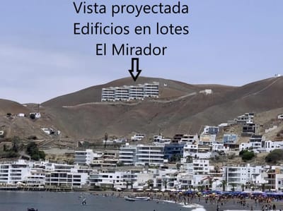 Terreno CON TITULO DE PROPIEDA,  increible vista al mar, en Pucusana