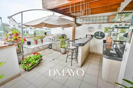 Se Vende Duplex con 5 dormitorios y vista al parque en Avenida del Pinar Chacarilla