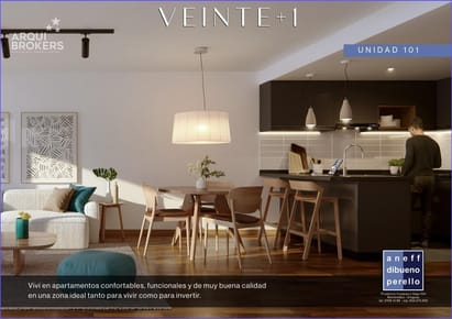 Apartamento de un dormitorio en venta en Punta Carretas - 901
