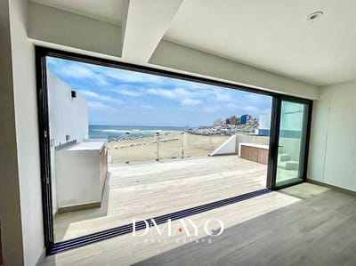 Departamento de Estreno - Playa Señoritas - Vista al Mar - Terraza - Piscina - Parrilla