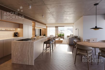 Apartamento de tres dormitorios en venta en Punta Carretas - 1301
