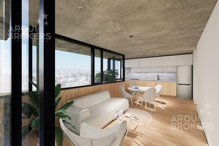 Apartamento penthouse de tres dormitorios en venta en Punta Carretas - 902