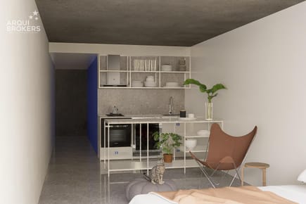 Apartamento dúplex de un dormitorio en venta en Barrio Sur - 103