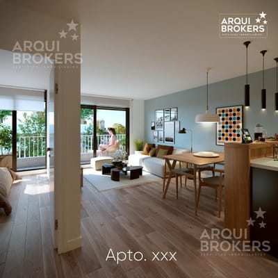 Venta apartamento monoambiente en La Blanqueada - 902