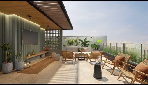 Vive San Isidro con estilo. Dpto. con GRAN terraza privada de 66m²