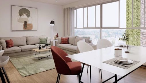 Flat de 3 dormitorios en el corazón de Miraflores, a pasos del parque Kennedy