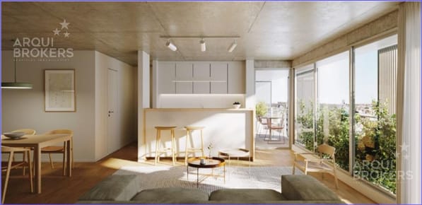 Apartamento de dos dormitorios en venta en Tres Cruces - 311