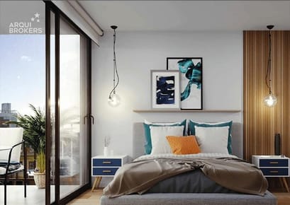 Apartamento de un dormitorio en venta en Pocitos - 301