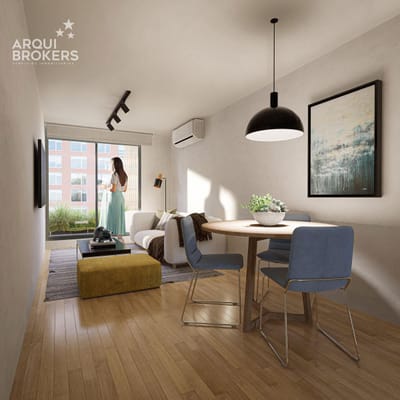 Apartamento monoambiente en venta en Pocitos - 502