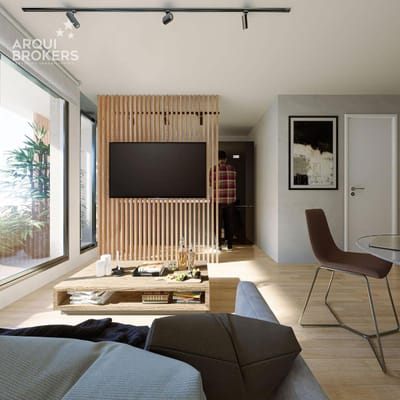 Apartamento monoambiente en venta en Pocitos - 404