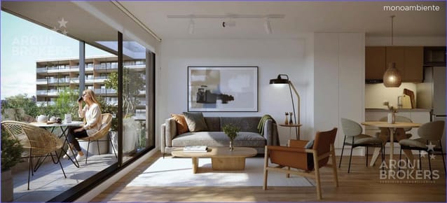 Apartamento de un dormitorio en venta en La Blanqueada - 309A